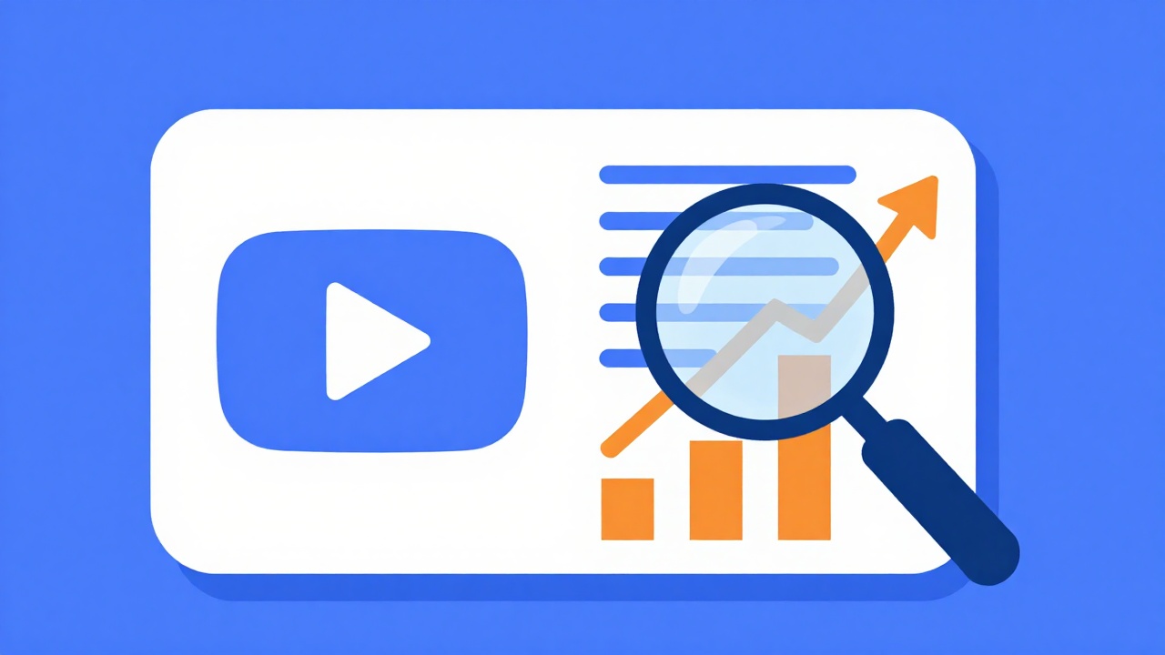 Illustration d'une vidéo YouTube transformée en article de blog SEO avec un graphique de classement en hausse